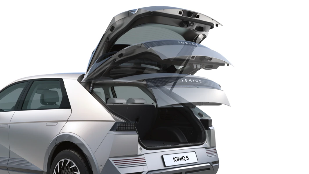 IONIQ5 Features Tab Power Tailgate